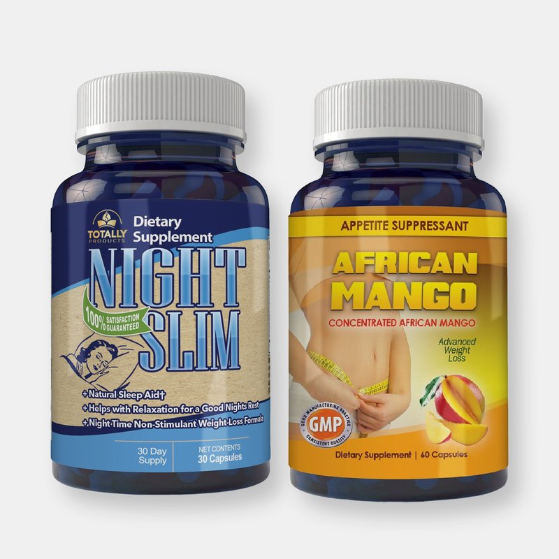 Totally Products African Mango And Night Slim Weight Loss Pills Combo