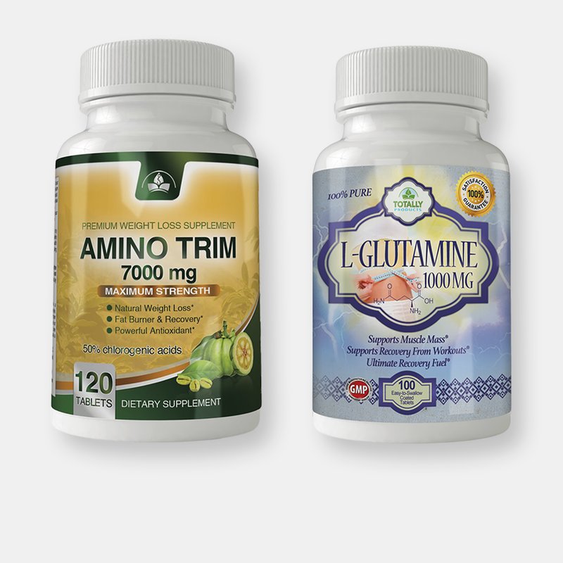 Totally Products Amino Trim And L-glutamine Combo Pack