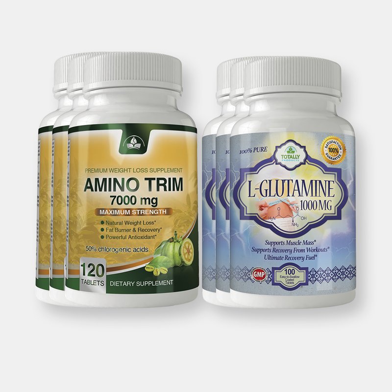 Totally Products Amino Trim And L-glutamine Combo Pack