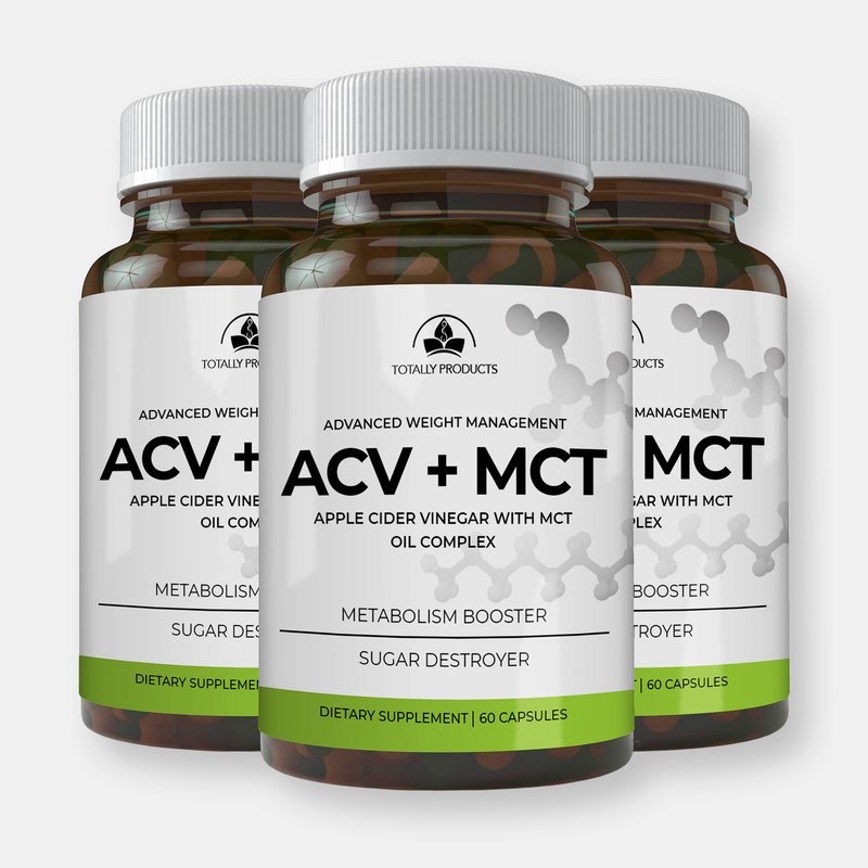 Totally Products Apple Cider Vinegar With Mct Oil Complex