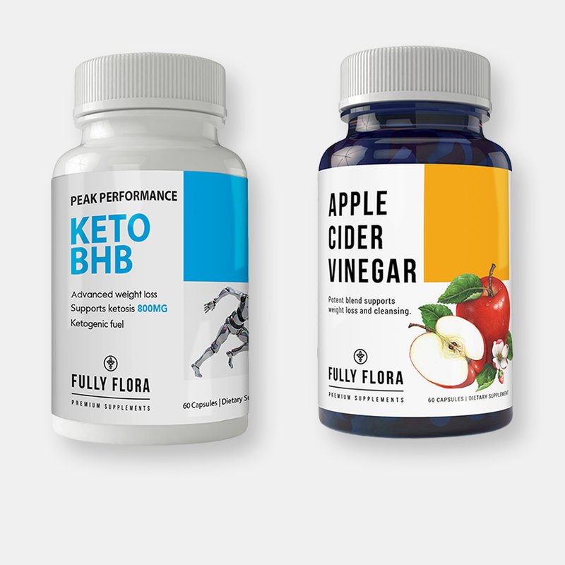 Totally Products Fully Flora Keto Bhb And Apple Cider Combo