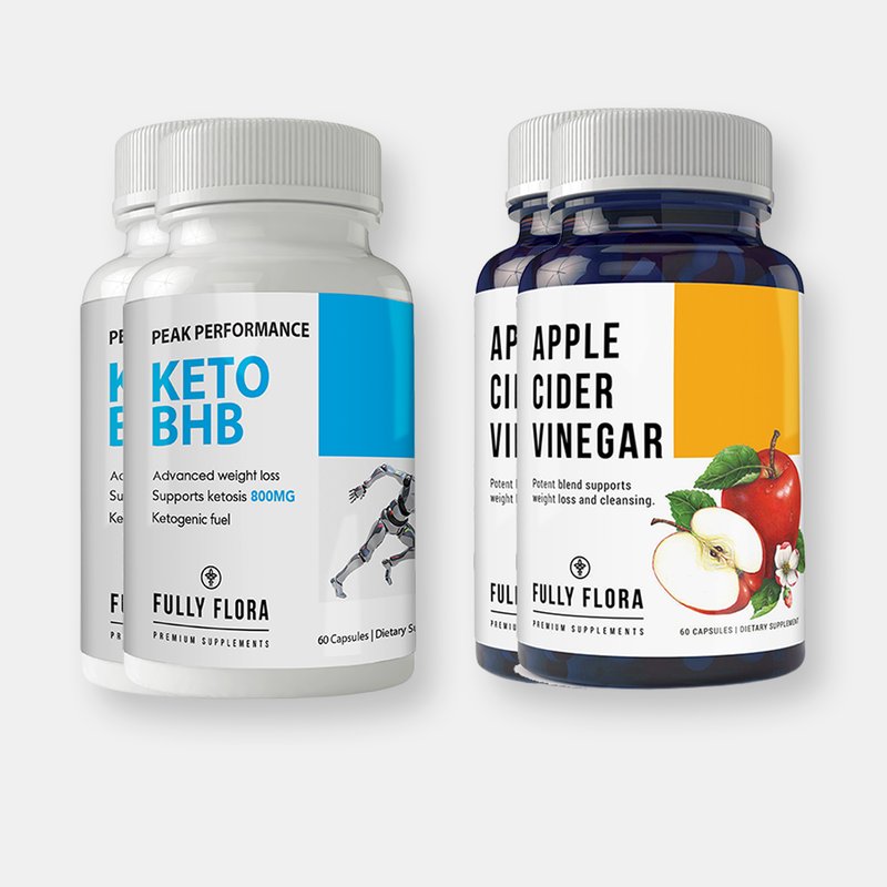 Totally Products Fully Flora Keto Bhb And Apple Cider Combo