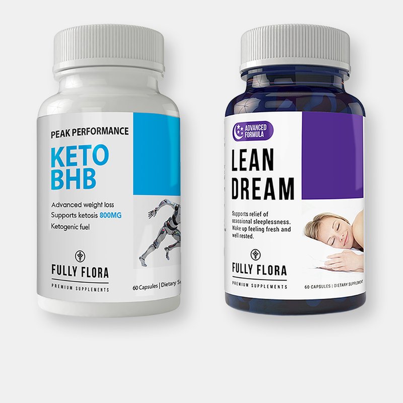 Totally Products Fully Flora Keto Bhb And Lean Dream Combo Pack