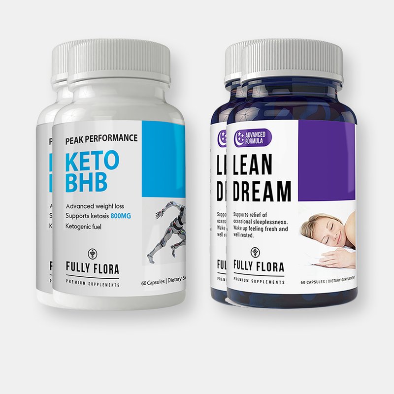 Totally Products Fully Flora Keto Bhb And Lean Dream Combo Pack