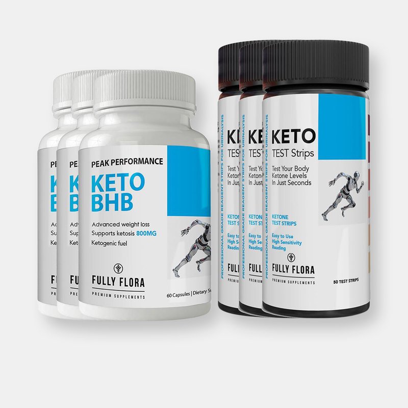 Totally Products Fully Flora Keto Strips And Keto Bhb
