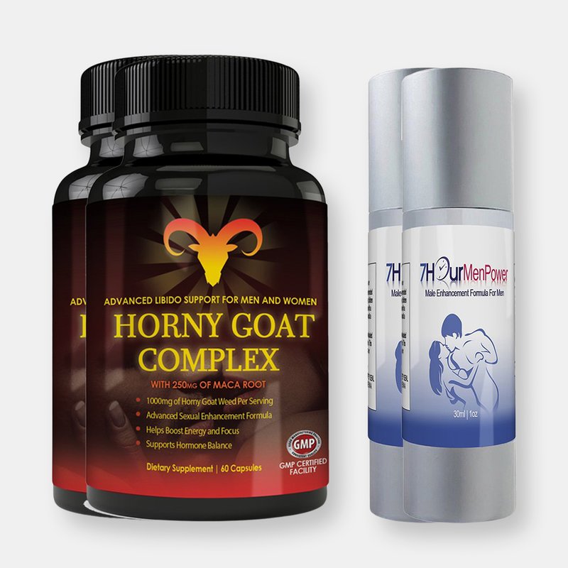 Totally Products Horny Goat Complex And 7hour Men Power Combo Pack