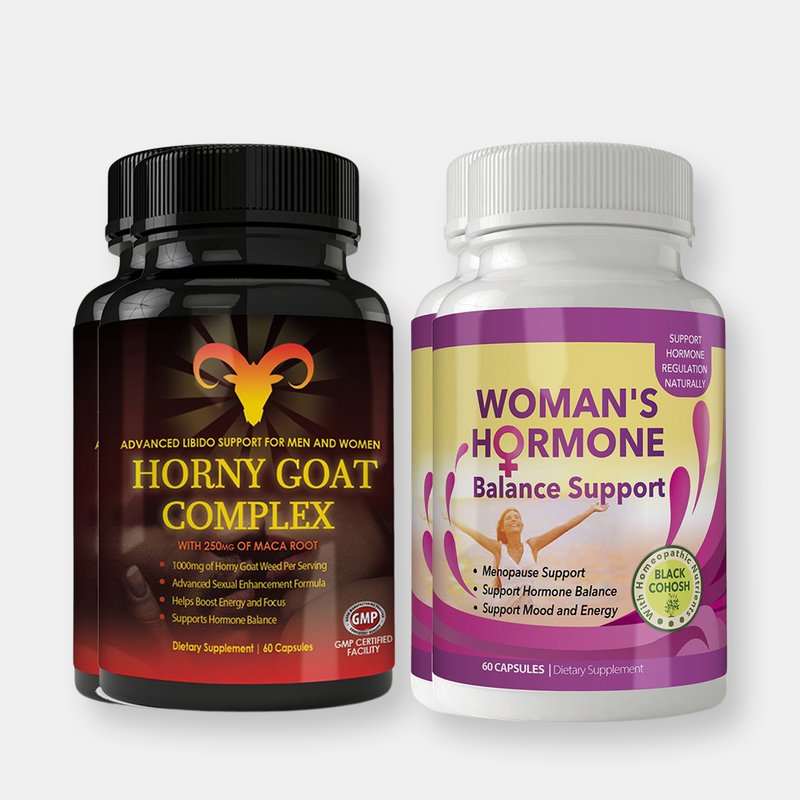 Totally Products Horny Goat Complex And Woman's Hormone Support Combo Pack