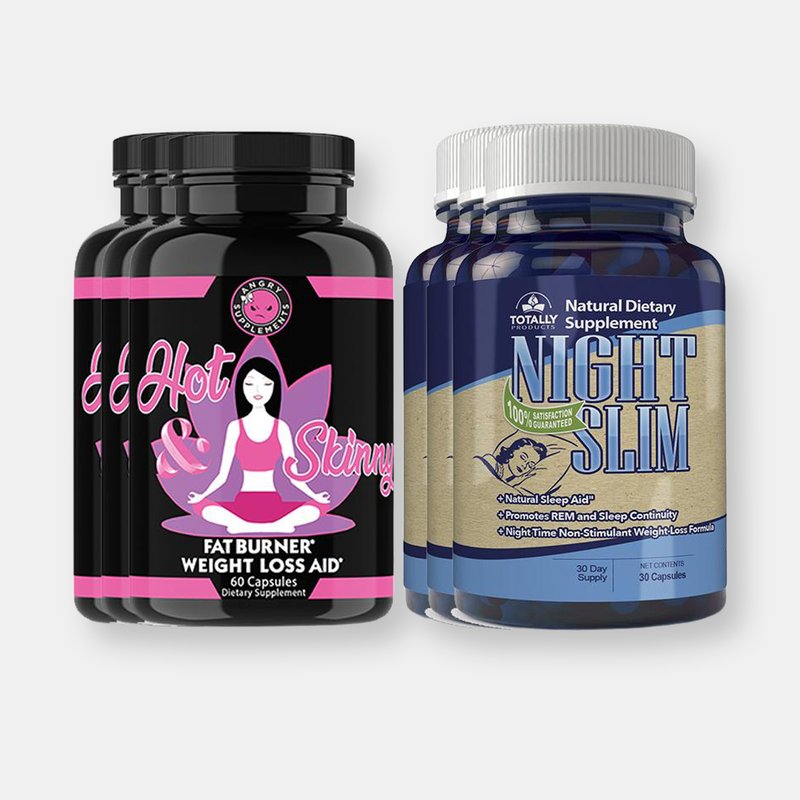 Totally Products Hot & Skinny Weight Loss And Night Slim Combo Pack