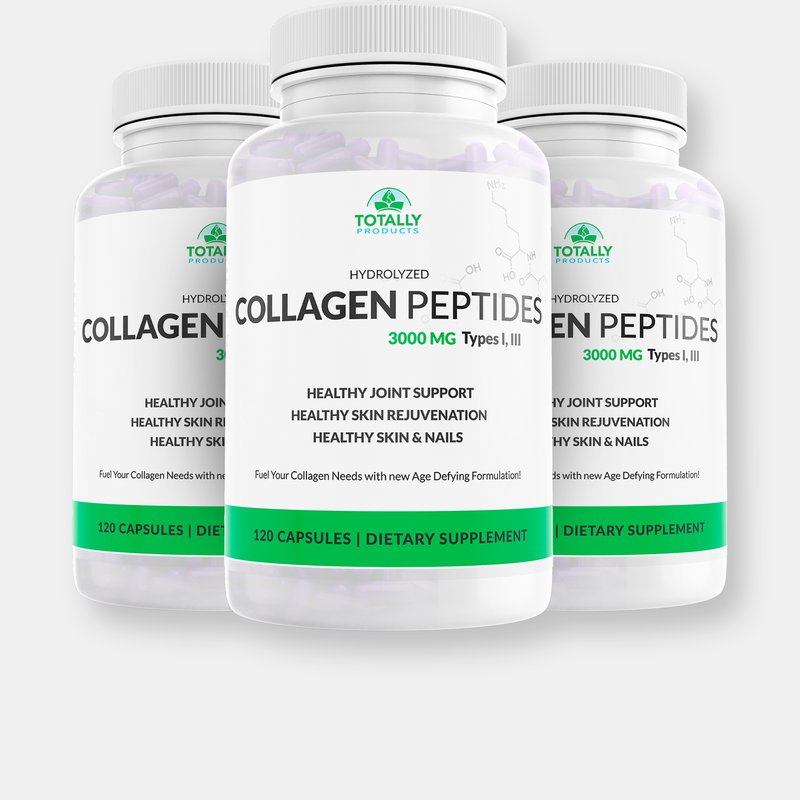 Totally Products Hydrolyzed Collagen Peptides 750mg