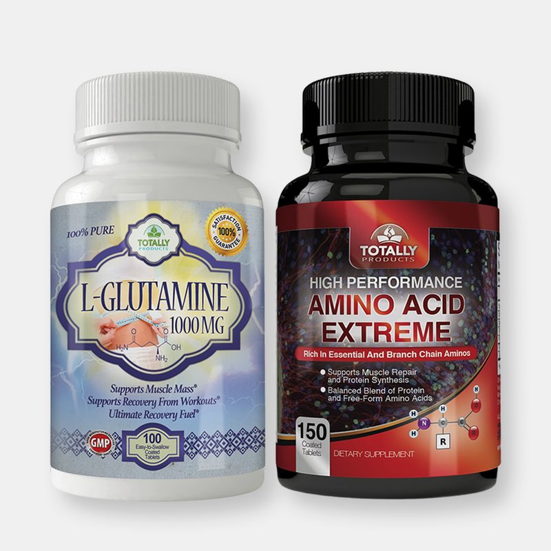 Totally Products L-glutamine And Amino Acid Extreme Combo Pack