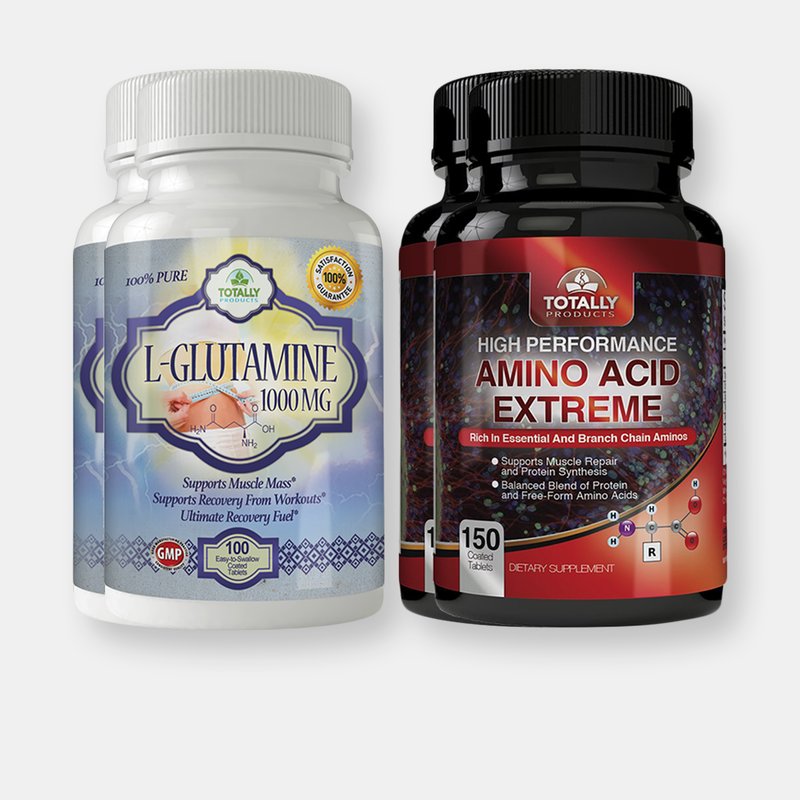 Totally Products L-glutamine And Amino Acid Extreme Combo Pack