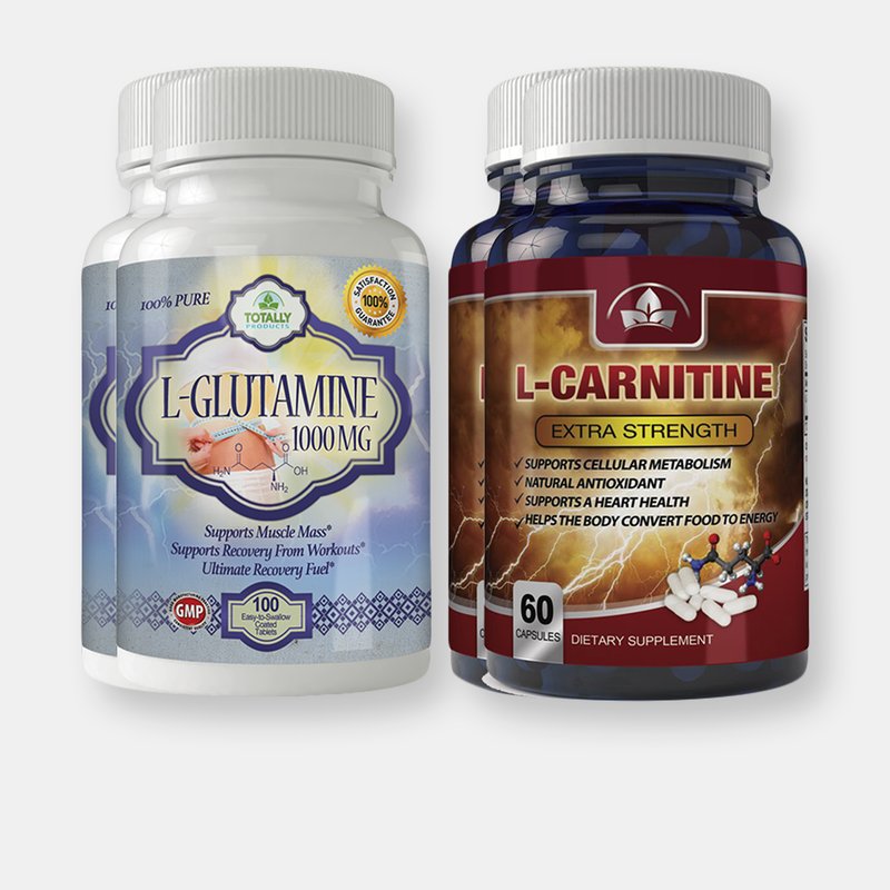 Totally Products L-glutamine And L-carnitine Extra Strength Combo Pack