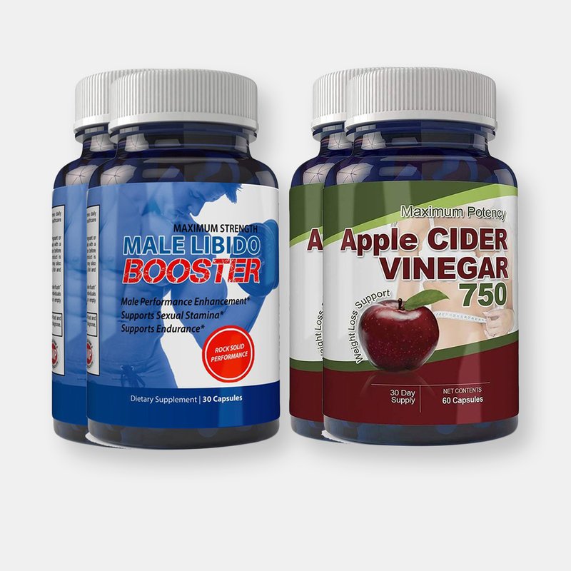 Totally Products Libido Booster And Apple Cider Vinegar Combo Pack