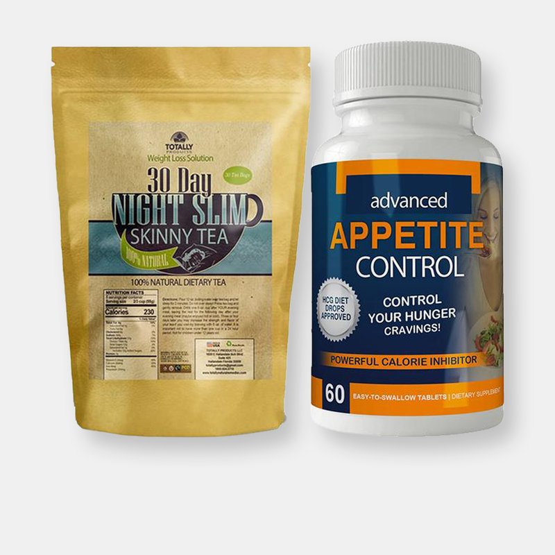 Totally Products Night Slim Skinny Tea And Appetite Control Combo Pack