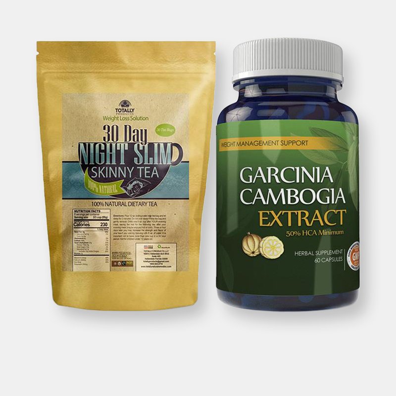 Totally Products Night Slim Skinny Tea And Garcinia Cambogia Combo Pack