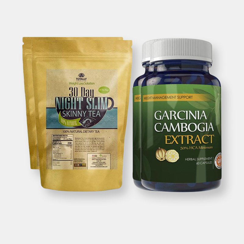 Totally Products Night Slim Skinny Tea And Garcinia Cambogia Combo Pack