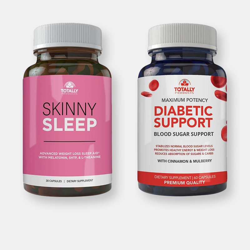 Totally Products Skinny Sleep And Advanced Diabetic Support Combo Pack