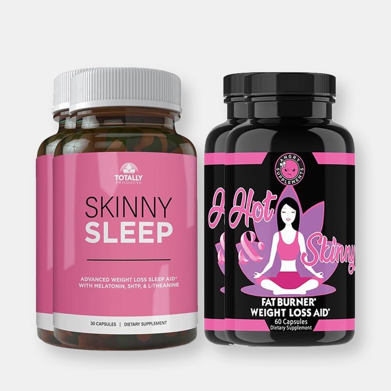 Totally Products Skinny Sleep And Hot & Skinny Weight Loss Combo Pack