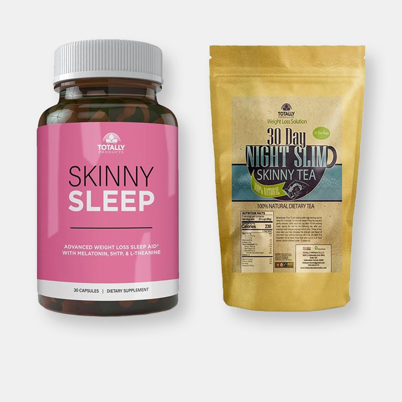 Totally Products Skinny Sleep And Night Slim Skinny Tea Combo Pack