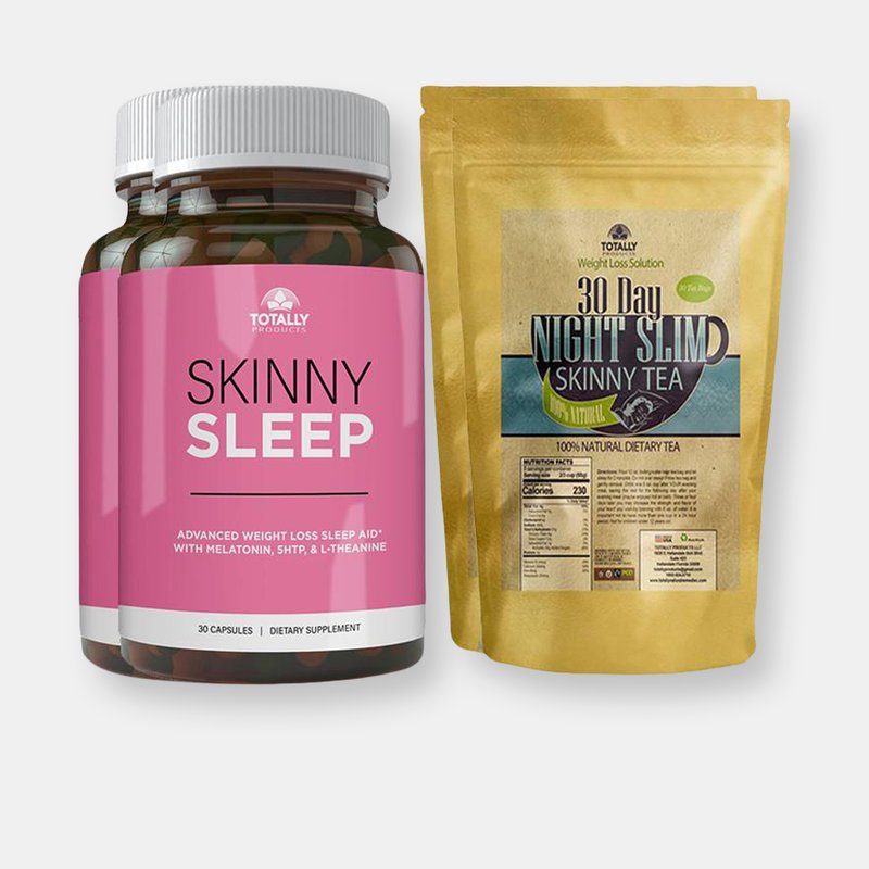 Totally Products Skinny Sleep And Night Slim Skinny Tea Combo Pack