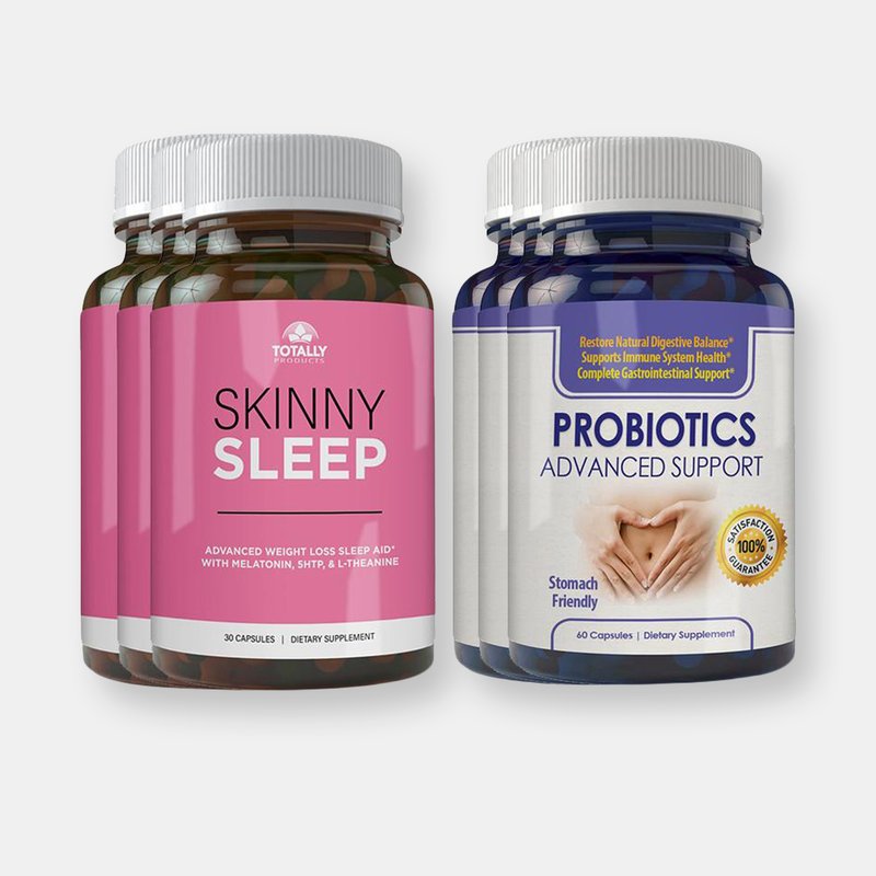Totally Products Skinny Sleep And Probiotics Advanced Support Combo Pack