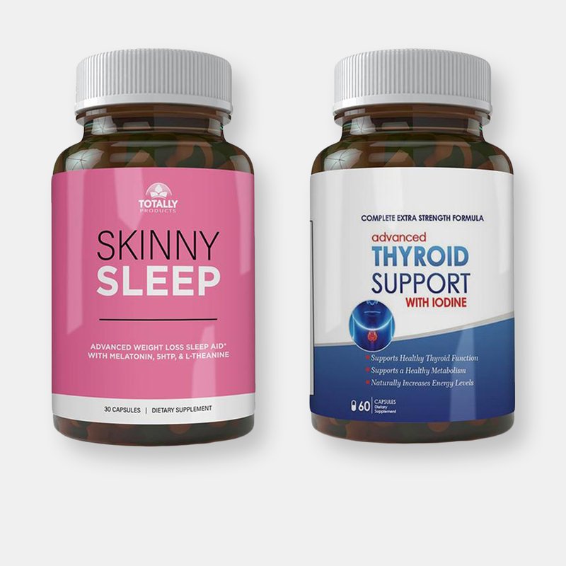 Totally Products Skinny Sleep And Thyroid Support Combo Pack