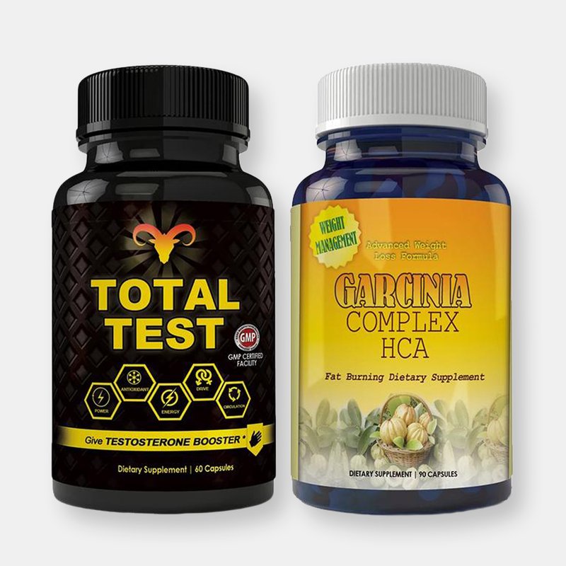 Totally Products Total Test Testosterone Booster And Garcinia Hca Complex Combo Pack