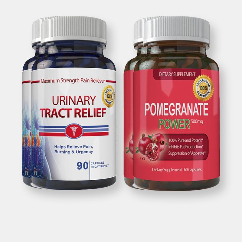 Totally Products Urinary Tract Relief And Pomegranate Extract Combo Pack