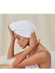 Towel City Hair Wrap Towel - White