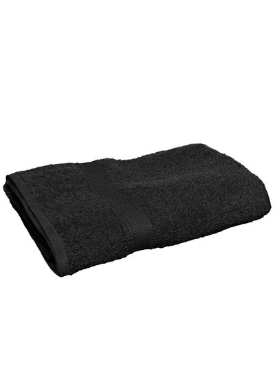 Towel City Towel City Luxury Range Guest Bath Towel (550 GSM) (Black) (One Size) product