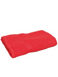 Towel City Luxury Range Guest Bath Towel (550 GSM) - Red