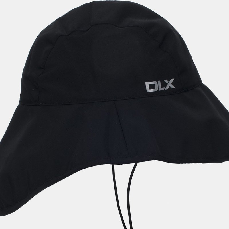 Trespass Adults Unisex Ando Dlx Waterproof Rain Hat In Black