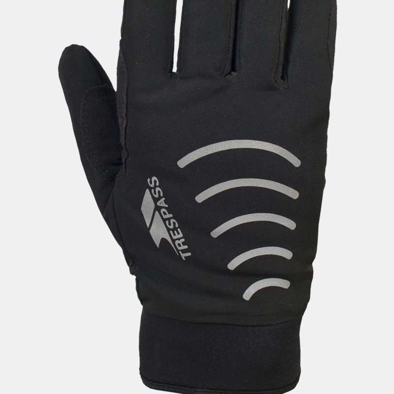 Trespass Adults Unisex Crossover Gloves (1 Pair) In Black