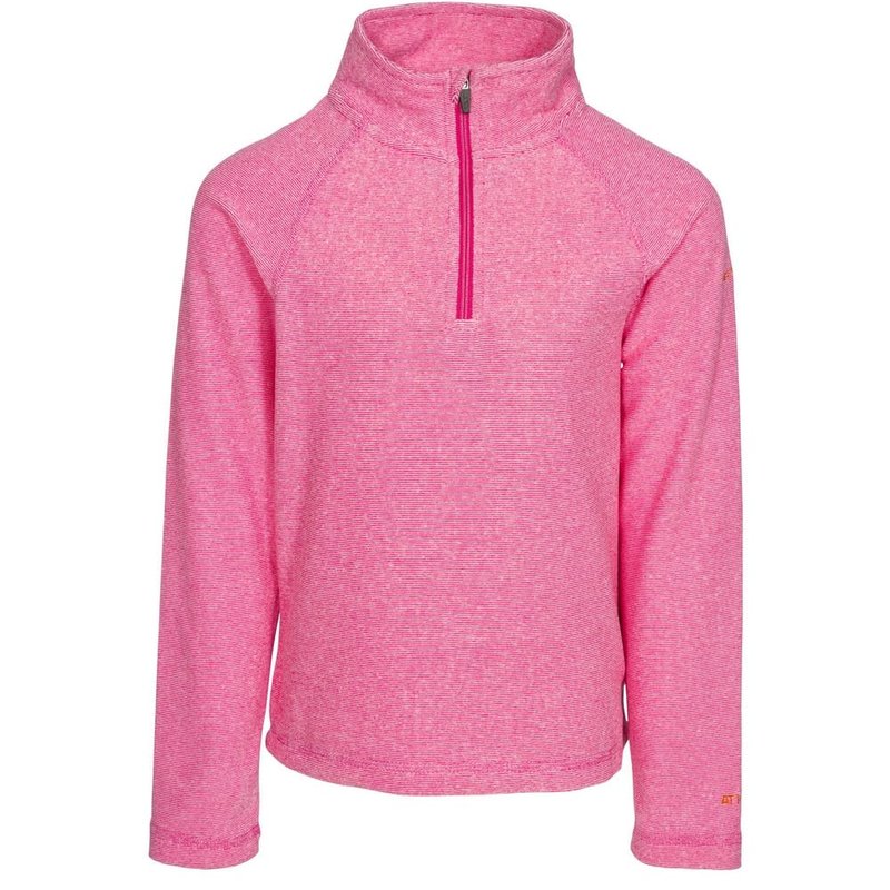 Trespass Childrens Girls Meadows Fleece In Pink