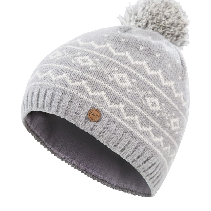 Trespass Holbray Knitted Hat In Grey