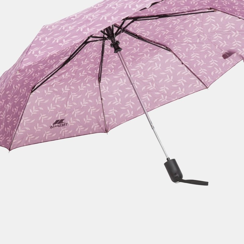 Trespass Maggiemay Automatic Umbrella One Size In Purple
