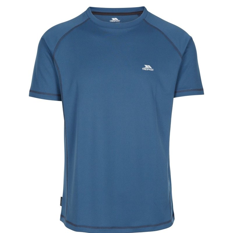 Trespass Mens Albert Active Short Sleeved T-shirt In Blue
