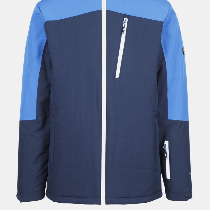 Trespass Mens Bowie Ski Jacket- Navy In Blue