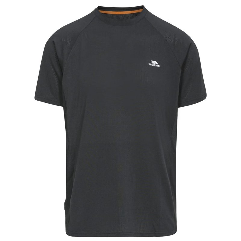Trespass Mens Cacama Duoskin Active T-shirt In Black
