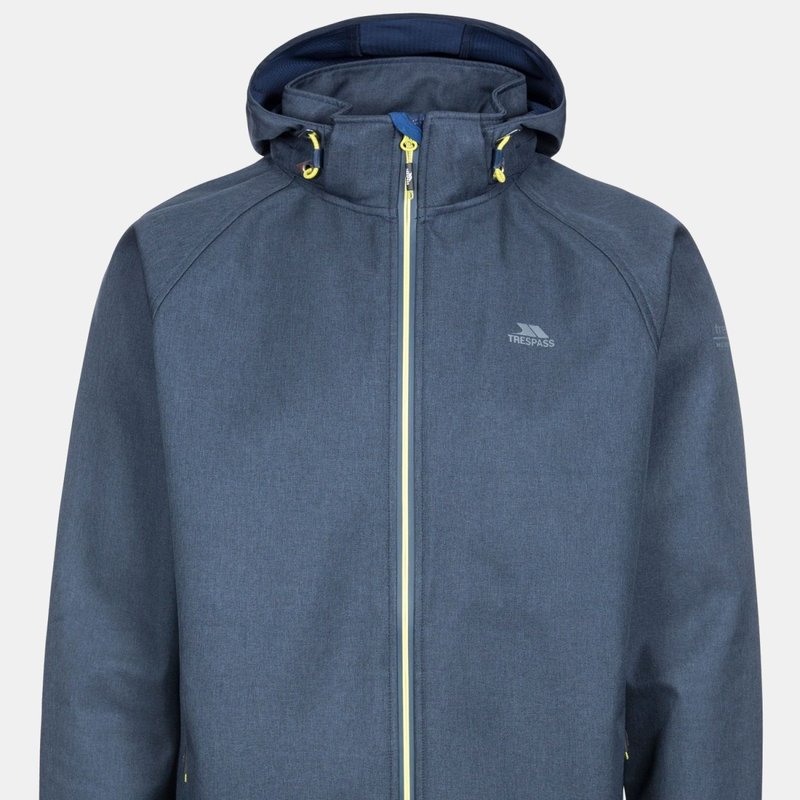Trespass Mens Hagneck Soft Shell Jacket In Blue