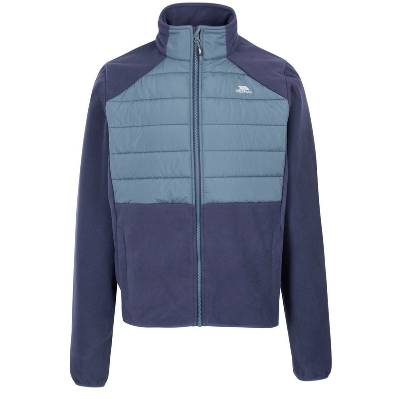 Trespass Mens Maguire Tp75 Fleece Jacket In Blue