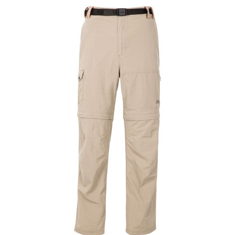 Trespass Mens Rynne B Mosquito Repellent Cargo Pants In Brown