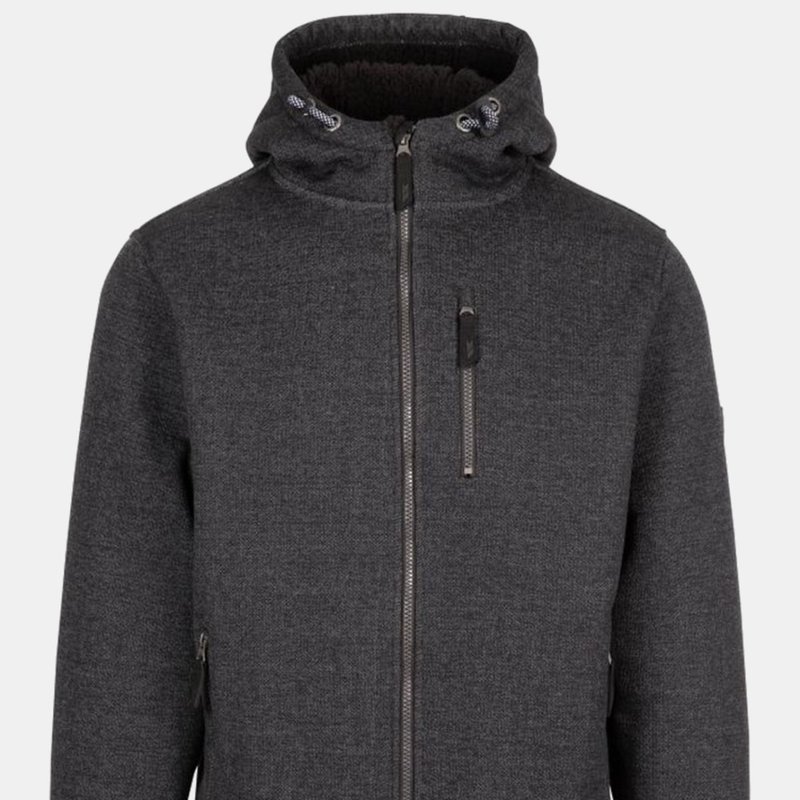 Trespass Mens Truther Marl Jacket In Black