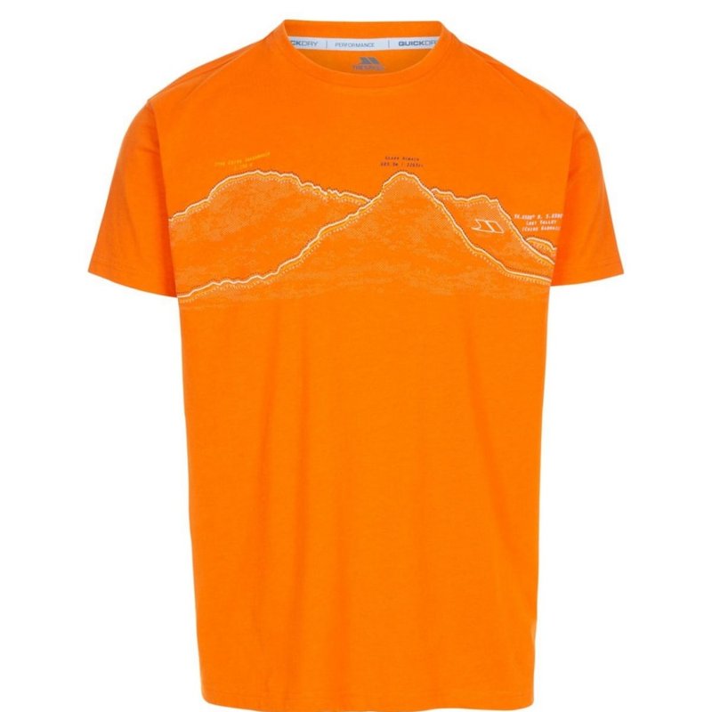 Trespass Mens Westover T-shirt In Orange
