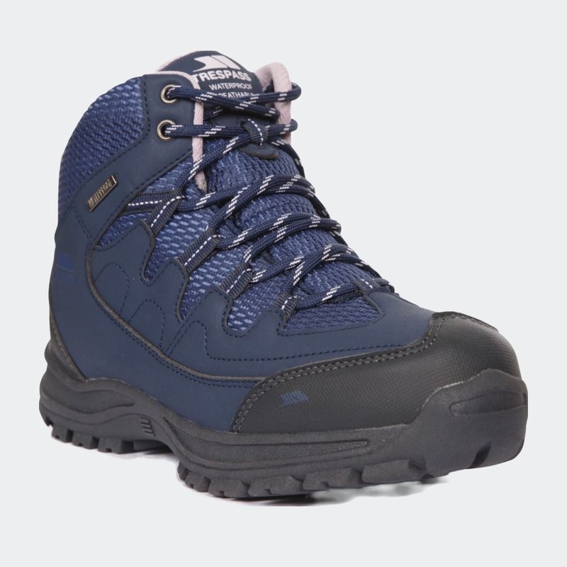 Trespass Mitzi Womens Waterproof Walking Boots In Blue