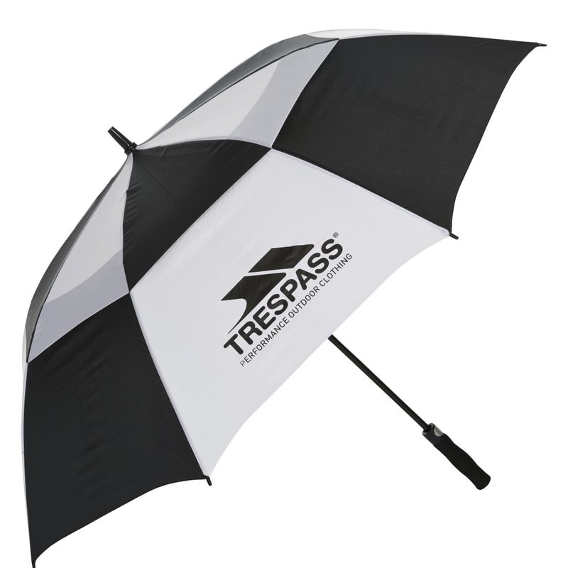 Trespass Catterick Automatic Umbrella (black/white) (one Size)