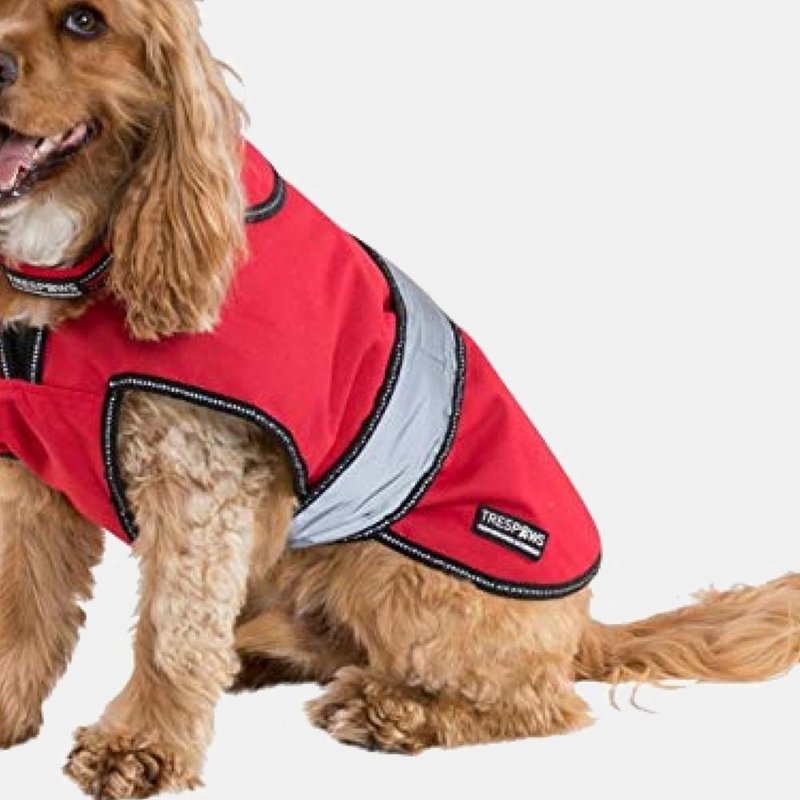 Trespass Duke Weatherproof Dog Jacket With Removable Inner Fleece (red) (xxs) (xxs)