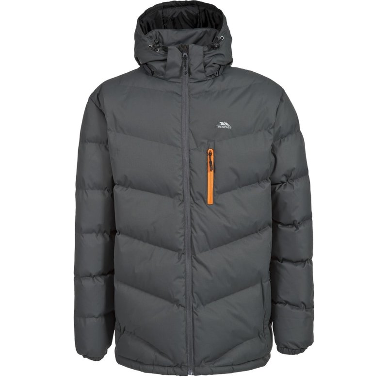 Trespass Mens Blustery Padded Jacket In Grey