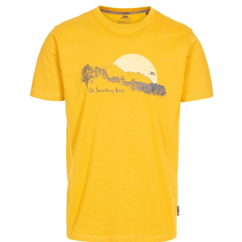 Trespass Mens Bredonton T-shirt (maize) In Yellow
