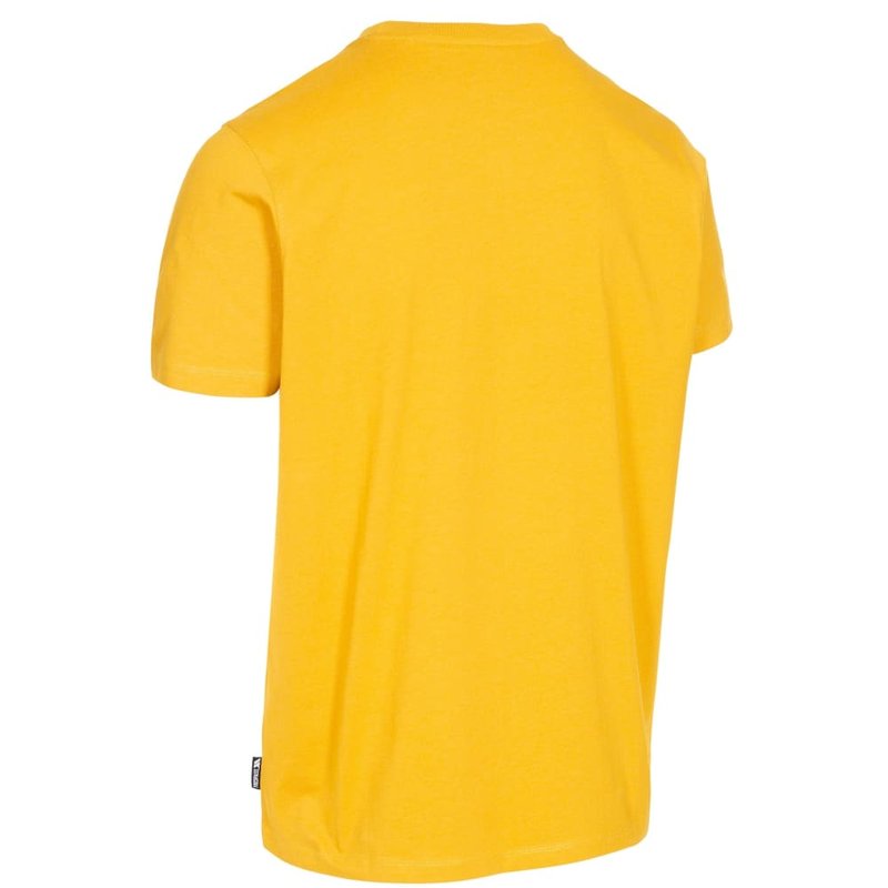 Shop Trespass Mens Bredonton T-shirt (maize) In Yellow